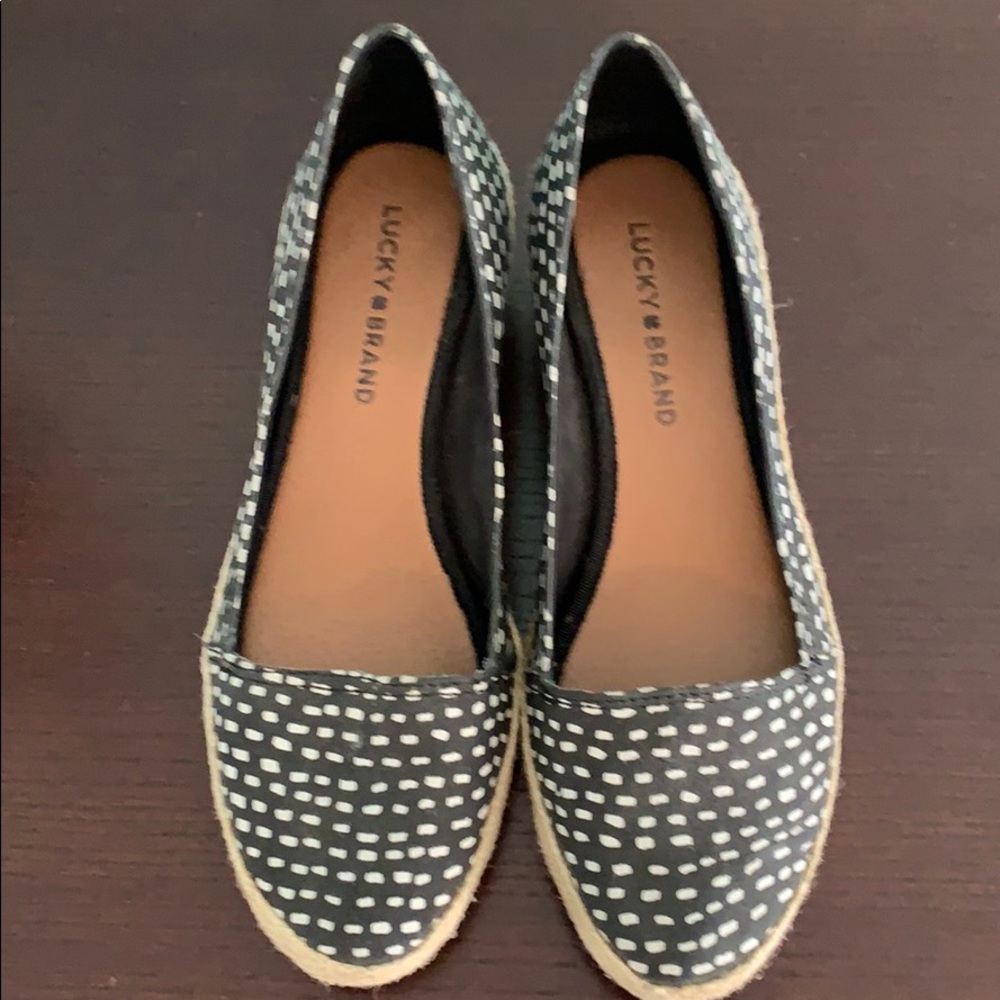 Lucky Brand low rise platform shoes